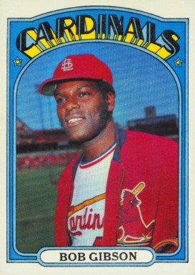 1972 Topps #130 Bob Gibson Baseball Card