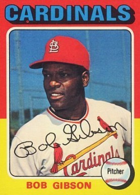 1975 Topps #150 Bob Gibson Baseball Card