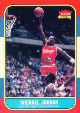 1986 Fleer Michael Jordan Rookie Card