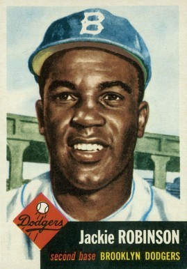 1953 Topps #1 Jackie Robinson Baseball Card