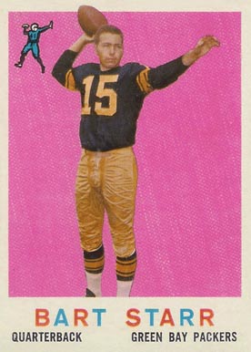 1959 Topps #23 Bart Starr Football Card