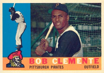 1960 Topps #326 Roberto Clemente Baseball Card