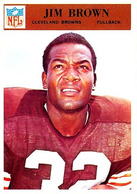 1966 Philadelphia #41 Jim Brown Football Card