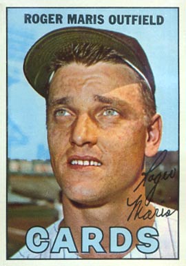1967 Topps #45 Roger Maris Baseball Card