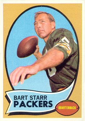 1970 Topps #30 Bart Starr Football Card