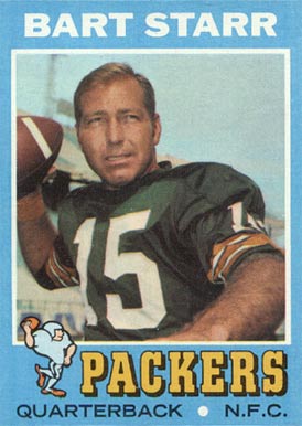 1971 Topps #200 Bart Starr Football Card