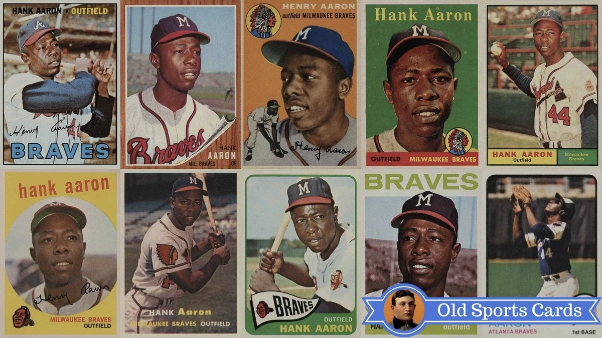 Hank Aaron Baseball Cards: Values and Collector's Guide - Old Sports Cards