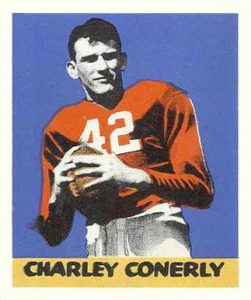 1948 Leaf Charlie Conerly Rookie Card