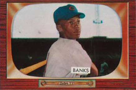 1955 Bowman #242 Ernie Banks Baseball Card