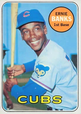 1969 Topps #20 Ernie Banks Baseball Card