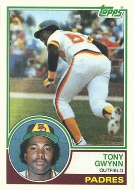 1983 Topps Tony Gwynn Rookie Card 1983 Topps Tony Gwynn Rookie Card