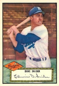 1952 Topps #37 Duke Snider Baseball Card