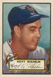 1952 Topps #392 Hoyt Wilhelm Baseball Card