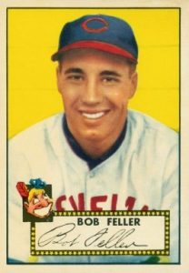 1952 Topps #88 Bob Feller Baseball Card