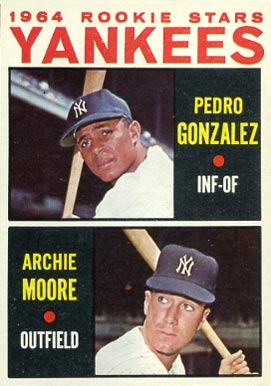 1964 Topps Pedro Gonzalez Rookie Stars Baseball Card