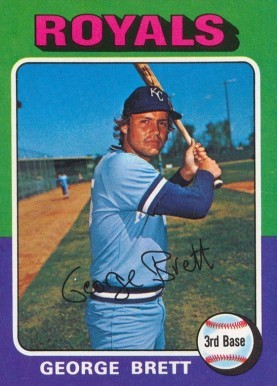 1975 O-Pee-Chee George Brett Rookie Card 1975 O-Pee-Chee George Brett Rookie Card