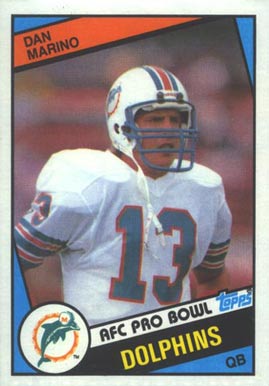 1984 Topps #123 Dan Marino Rookie Card