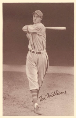 1939 Goudey Premiums Ted Williams Baseball Card