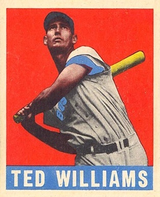 1948 Leaf #76 Ted Williams Baseball Card