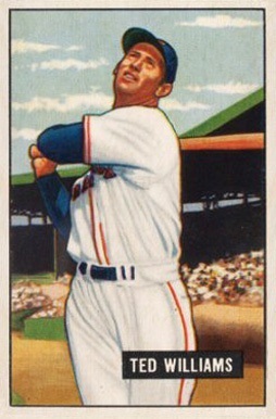 1951 Bowman #165 Ted Williams Baseball Card