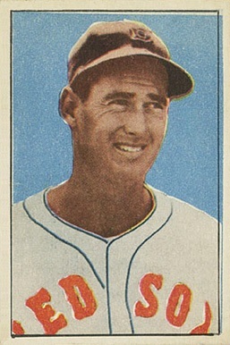 1952 Berk Ross Ted Williams Baseball Card