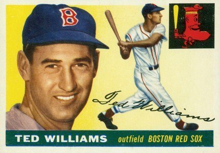 1955 Topps #2 Ted Williams Baseball Card