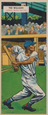 1955 Topps Doubleheaders Ted Williams Baseball Card