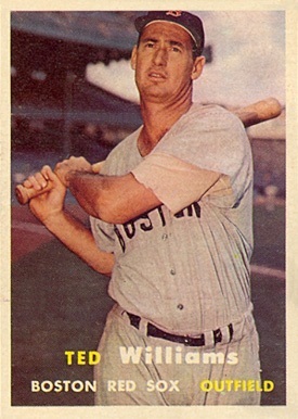 1957 Topps #1 Ted Williams Baseball Card