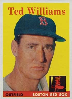 1958 Topps #1 Ted Williams Baseball Card