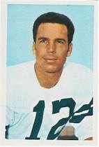 1972 NFLPA Wonderful World Stamps #105 Roger Staubach Card