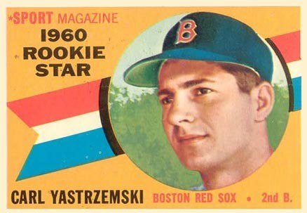 1960 Topps #148 Carl Yastrzemski Rookie Card