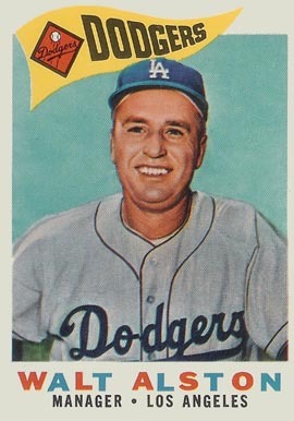 1960 Topps #212 Walter Alston Baseball Card
