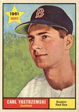 1961 Topps #287 Carl Yastrzemski Baseball Card