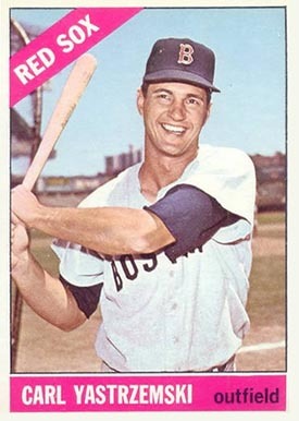 1966 Topps #70 Carl Yastrzemski Baseball Card