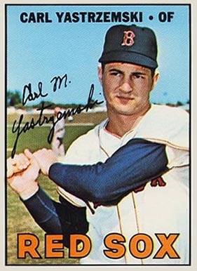 1967 Topps #355 Carl Yastrzemski Baseball Card
