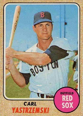 1968 Topps #250 Carl Yastrzemski Baseball Card