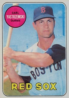 1969 Topps #130 Carl Yastrzemski Baseball Card