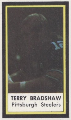 1971 Dell #6 Terry Bradshaw Football Card