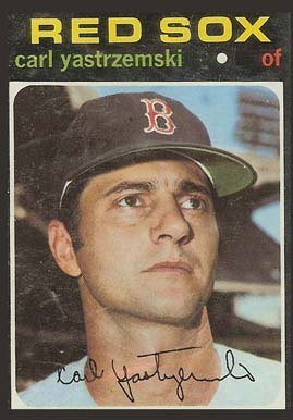 1971 Topps #530 Carl Yastrzemski Baseball Card