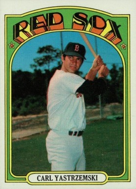 1972 Topps #37 Carl Yastrzemski Baseball Card