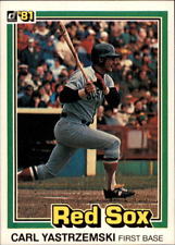 1981 Donruss #94 Carl Yastrzemski Baseball Card