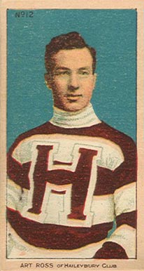 1910 C56 Imperial Tobacco #12 Art Ross Rookie Card