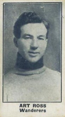 1912 C57 #20 Art Ross Hockey Card