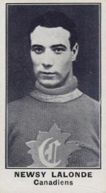 1912 C57 #44 Newsy Lalonde Hockey Card 1912 C57 #44 Newsy Lalonde Hockey Card