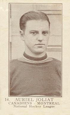 1923 V145-1 #14 Auriel Joliat Rookie Card