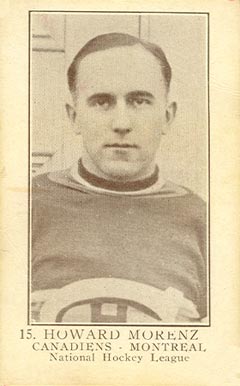 1923 V145-1 #15 Howie Morenz Rookie Card