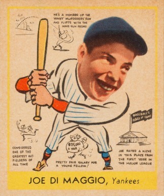 1938 Goudey #274 Joe Dimaggio Baseball Card