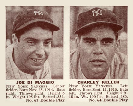 1941 Double Play Joe DiMaggio Baseball Card