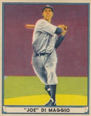 1941 Play Ball #71 Joe DiMaggio Baseball Card 1941 Play Ball #71 Joe DiMaggio Baseball Card