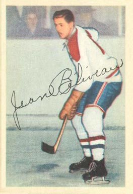 1953 Parkhurst #27 Jean Beliveau Rookie Card